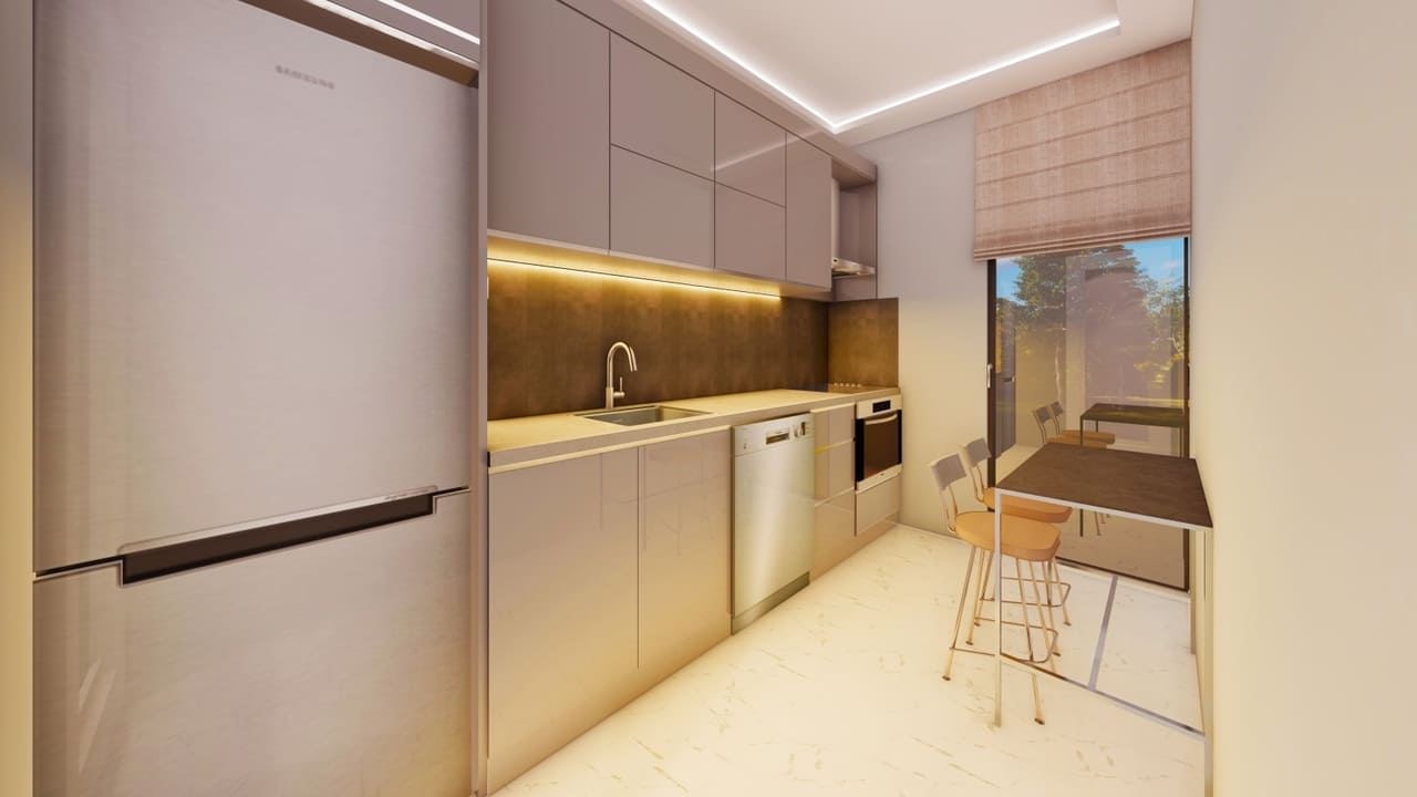 Apartment 3+1 in Exodus Green Hill Residence, Istanbul, Turkey No. 36278