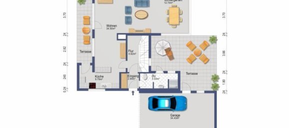 4غرفة منزل في Wuppertal, Germany رقم 49551 15