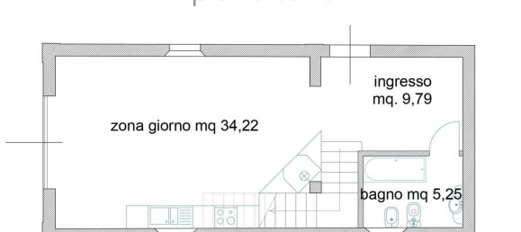 3 rooms House in Castello d'Argile, Italy No. 170113 8