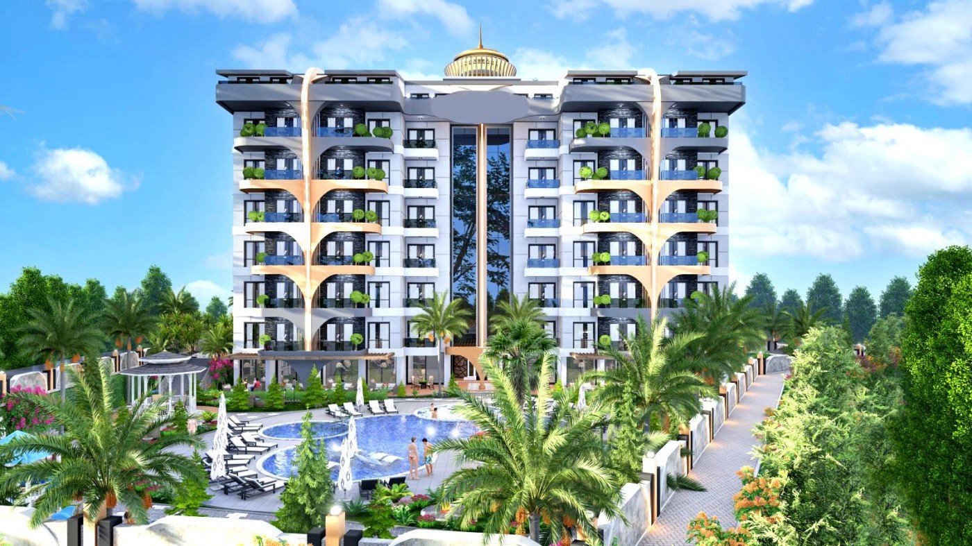 Apartment 1+1 in Gazipasa, Turkey No. 31261