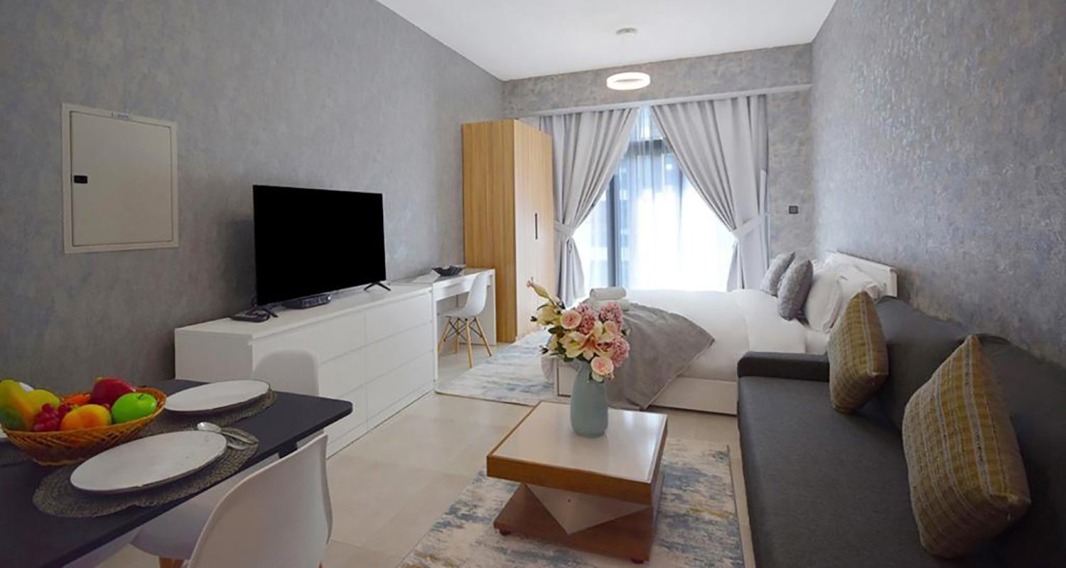 Apartamento T1 em PANTHEON ELYSEE, Jumeirah Village Circle, UAE N.º 57881
