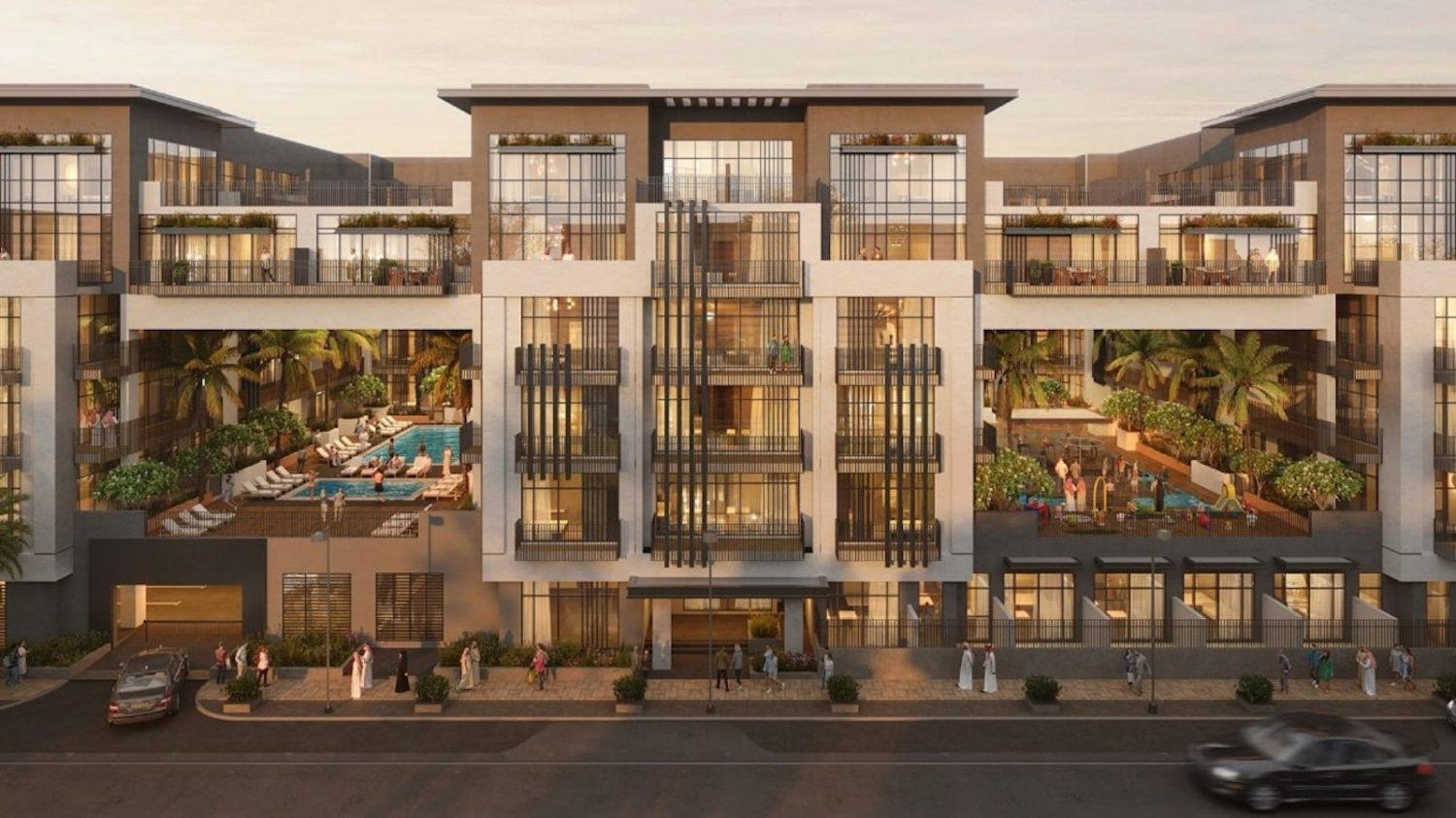 1 غرف نوم شقة في دبي, UAE رقم 21120