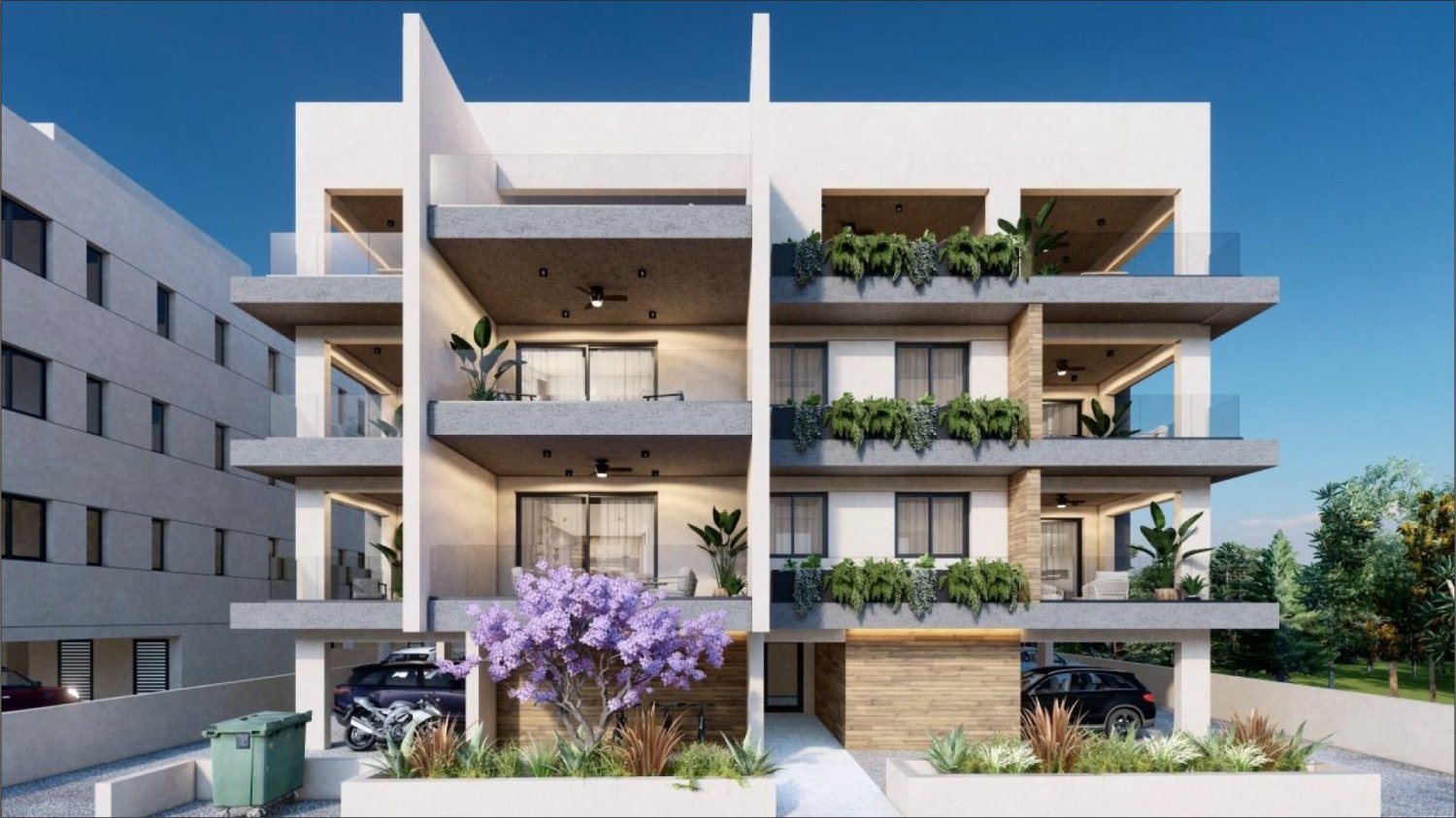 2 Schlafzimmer Wohnung in Aradippou, Cyprus, Nr. 34034