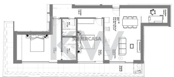 2 chambres Appartement à Aveiro, Portugal No. 152906 7