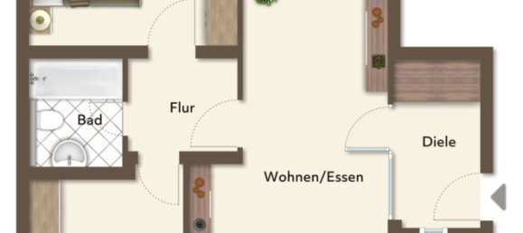2 Schlafzimmer Wohnung in Cologne, Germany, Nr. 207521 22