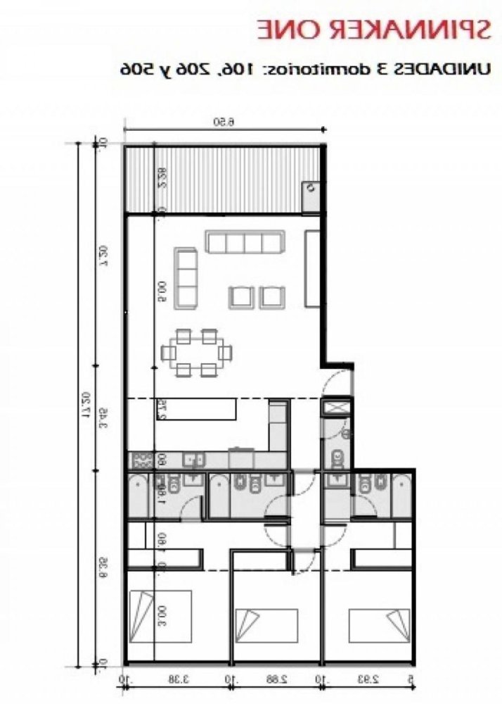 3 Schlafzimmer Wohnung in Tigre, Argentina, Nr. 8224