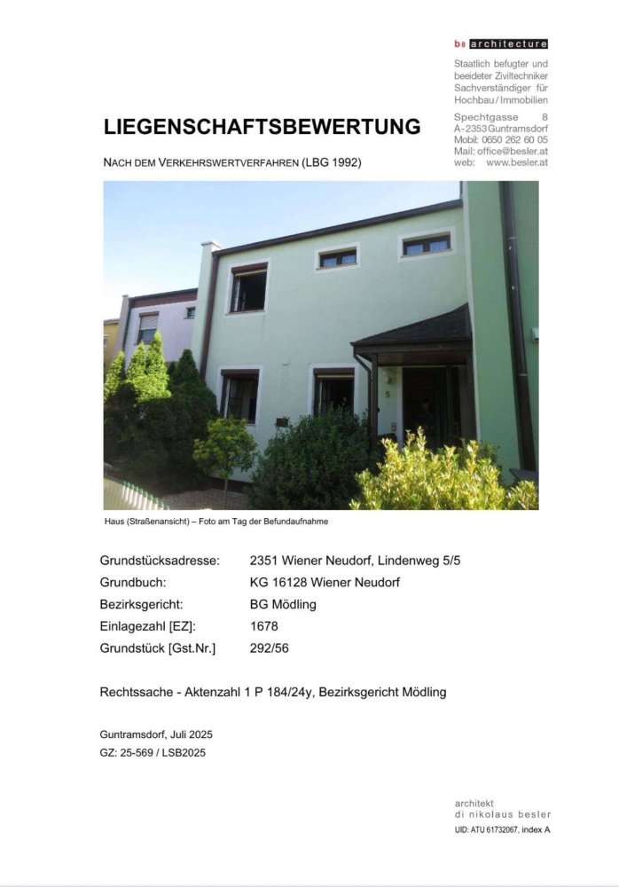 4غرفة تاون هاوس في Wiener Neudorf, Austria رقم 235866