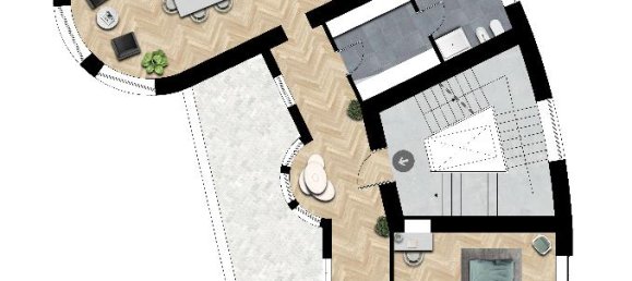 5-Zimmer Penthouse in Novara, Italy, Nr. 120812 49