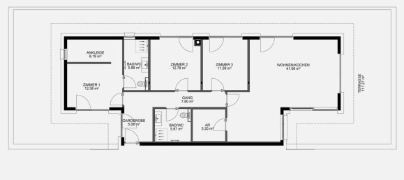 4 rooms Penthouse in Nuziders, Austria No. 40895 5