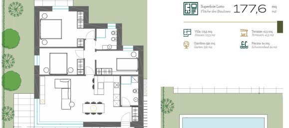 4 rooms Villa in Verona, Italy No. 236219 28