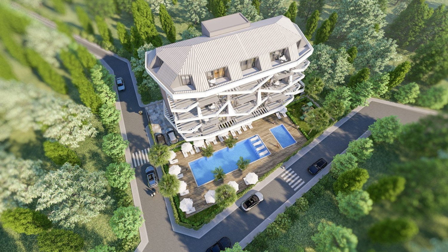 Apartment 1+1 in Oba, Turkey No. 14492