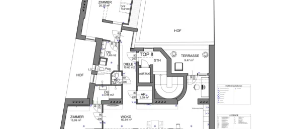 Apartamento de 3 habitaciónes en Vienna, Austria No. 26091 27