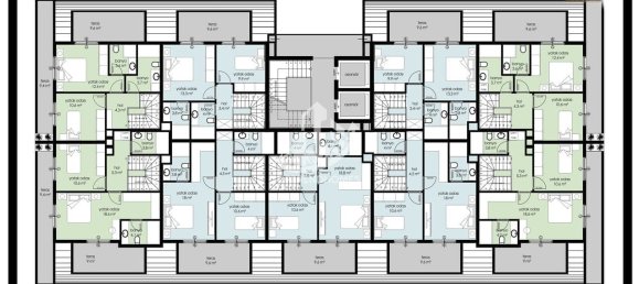 Apartamento 1+1 em Kargicak, Turkey N.º 6845 20
