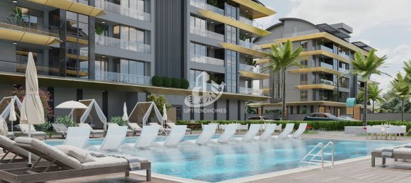 Apartamento 1+1 em Kargicak, Turkey N.º 6845 7