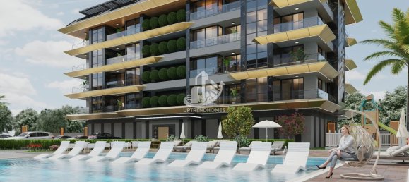 Apartamento 1+1 em Kargicak, Turkey N.º 6845 8