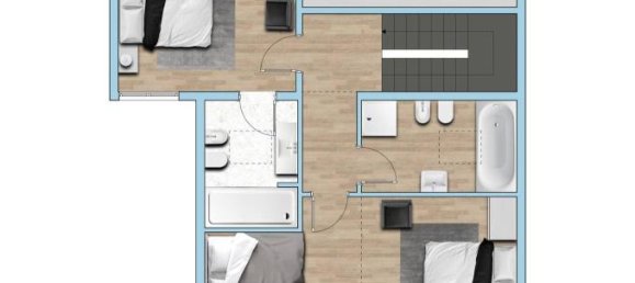 Вилла с 4 комнатами в Мерате, Италия № 41637 68