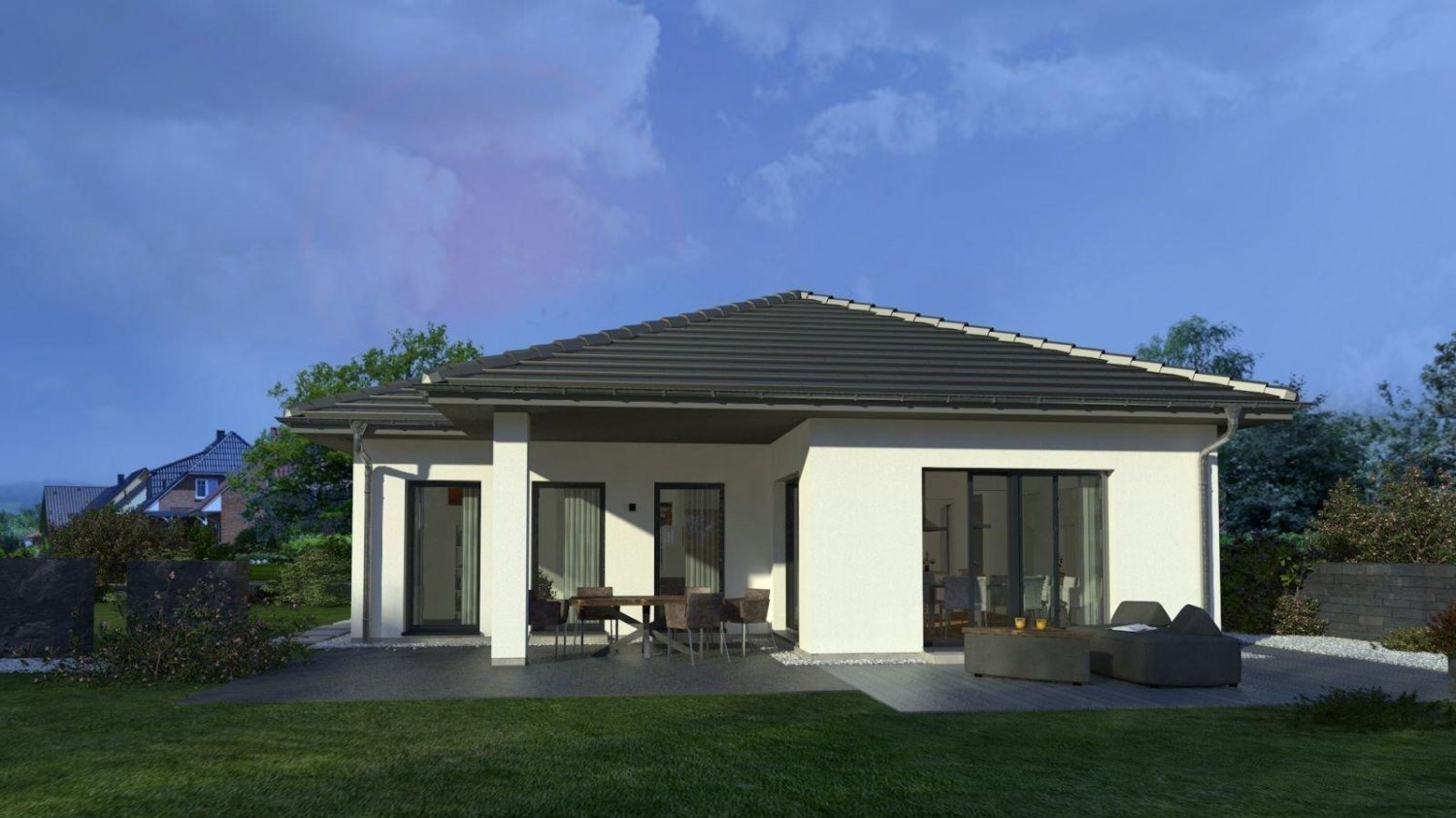 Bungalow de 2 dormitorios en Rhineland-Palatinate, Germany No. 135895