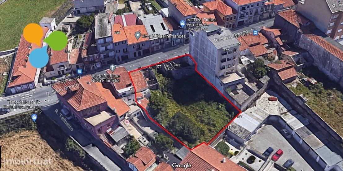 Terreno en Sao Mamede de Infesta, Portugal 720 m² No. 160356