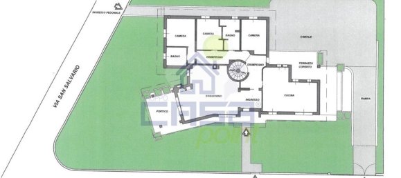 Вилла с 3 комнатами в Казальпустерленго, Италия № 83786 19