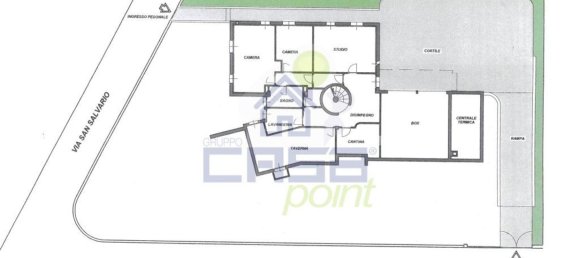 Вилла с 3 комнатами в Казальпустерленго, Италия № 83786 21
