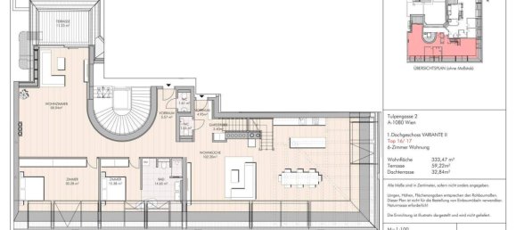 4 rooms Penthouse in Josefstadt, Austria No. 247994 31