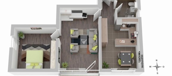 Apartamento de 2 habitaciónes en Bad Durkheim, Germany No. 353657 9