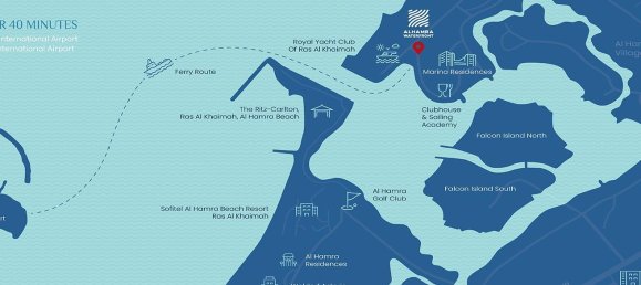 Apartamento de 3 dormitorios en Al Hamra Village, UAE No. 107290 9