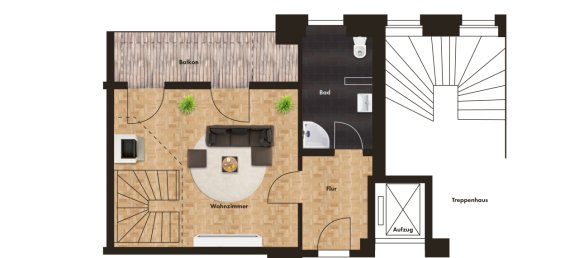 Dúplex de 5 habitaciónes en Leipzig, Germany No. 264483 20