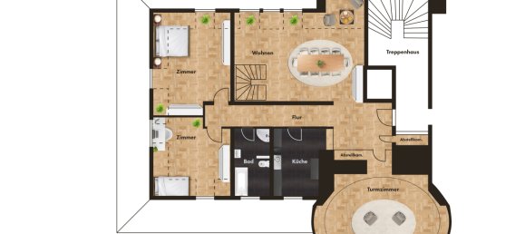 Dúplex de 5 habitaciónes en Leipzig, Germany No. 264483 21