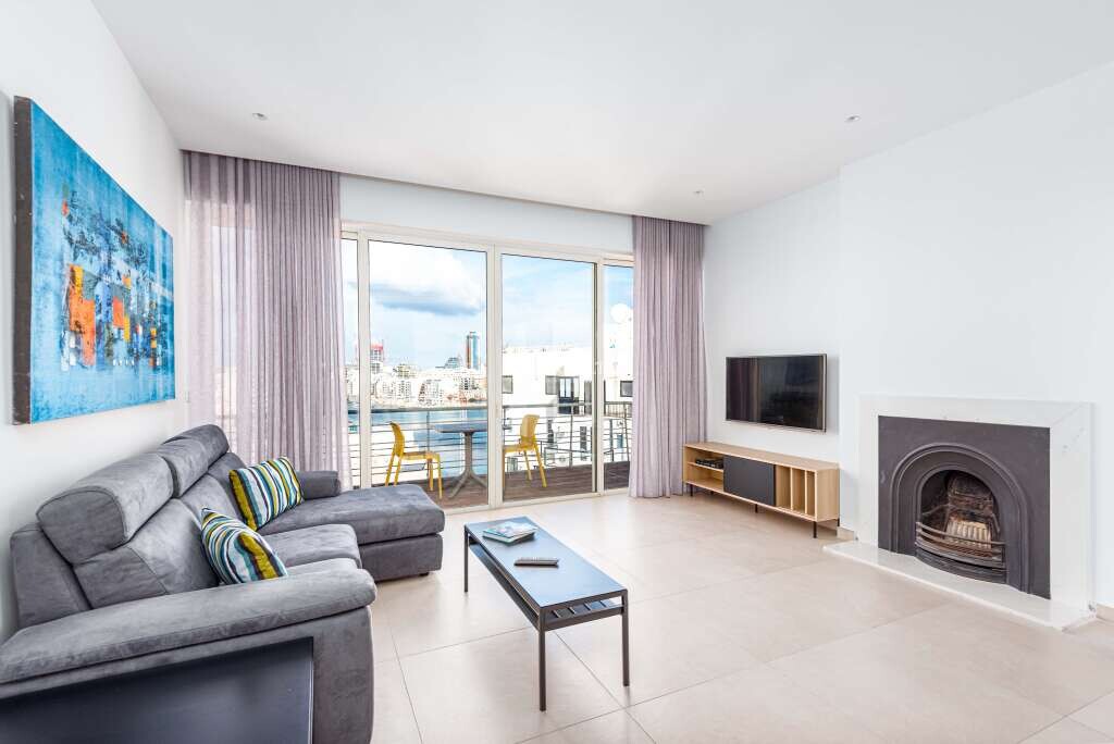 Apartamento de 2 dormitorios en Sliema, Malta No. 9657