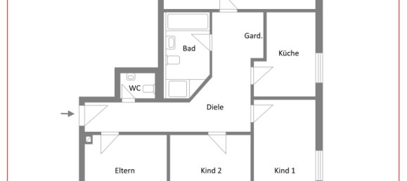 Apartamento T3 em Augsburg, Germany N.º 118197 9
