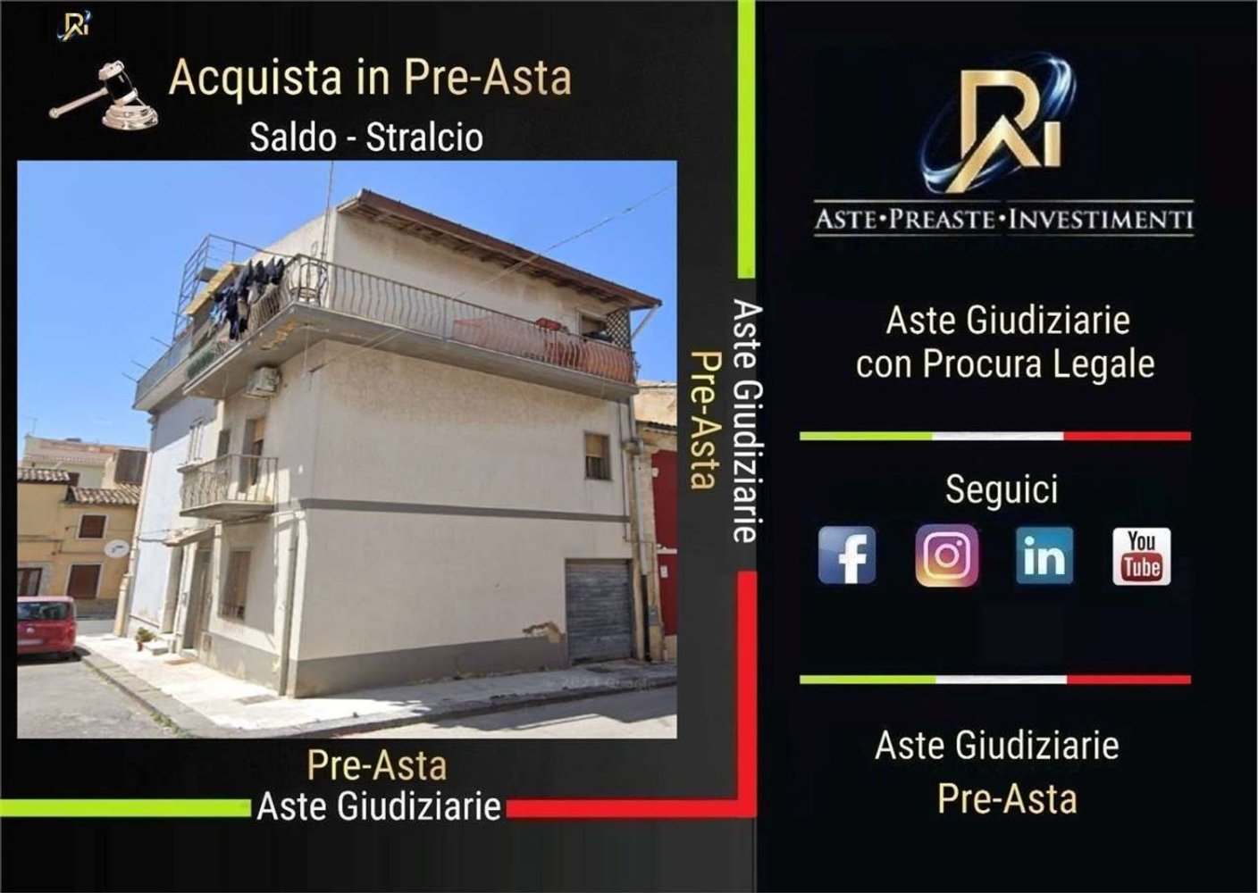 6 rooms Apartment in Grammichele, Italy No. 51130
