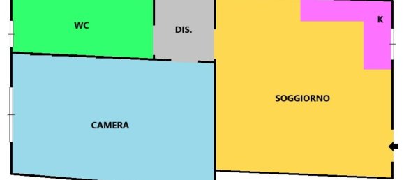 2-Zimmer Wohnung in Locate di Triulzi, Italy, Nr. 20923 20