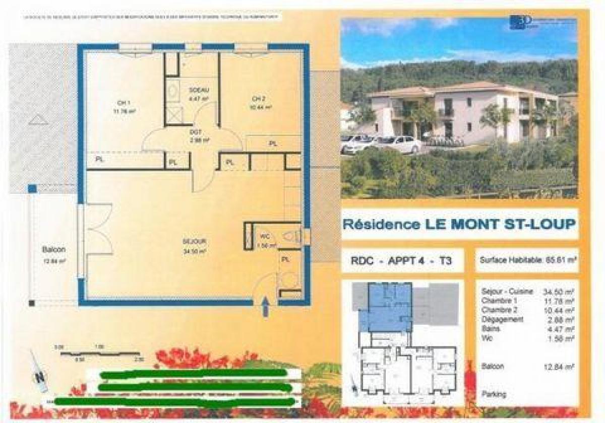 2 bedrooms Condo in Agde, France No. 23671