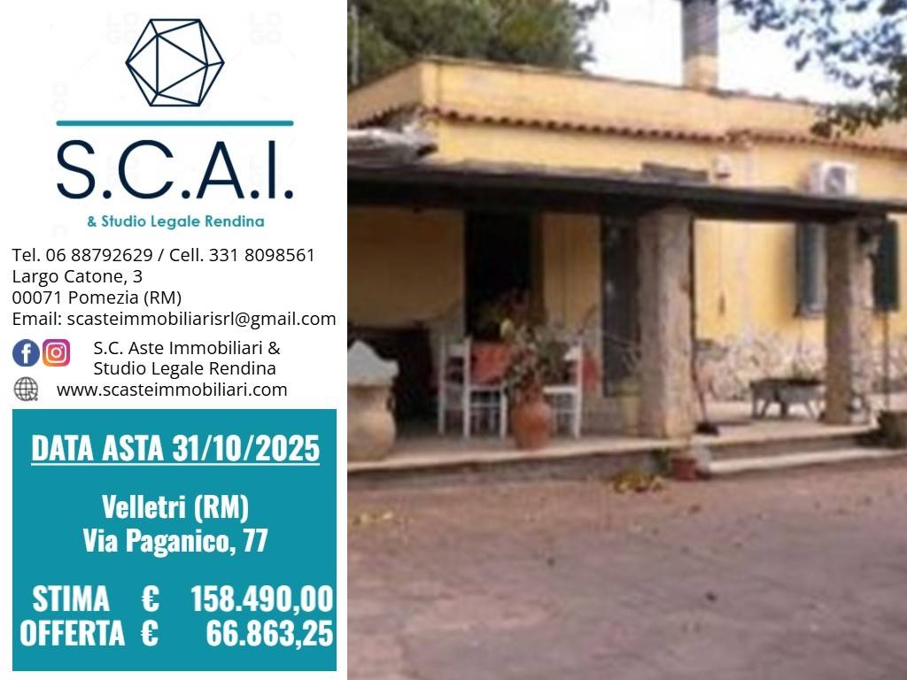 3 bedrooms Villa in Velletri, Italy No. 336626