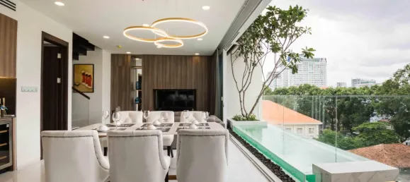 3 dormitorios villa en alquiler en District 3, Ho Chi Minh, Vietnam № 74631 10