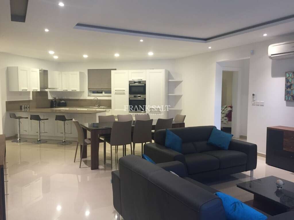 Квартира с 3 спальнями в Слима, Мальта № 8890