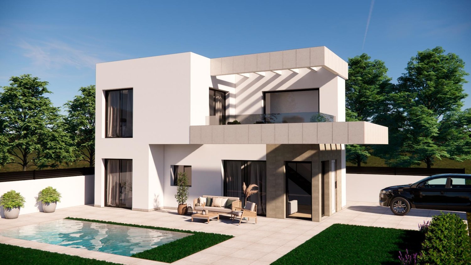 3 غرف نوم فيلا في Los Montesinos, Spain رقم 16713