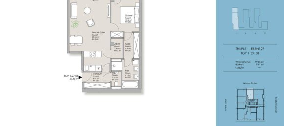 Apartamento de 2 divisões em Vienna, Austria N.º 243761 15