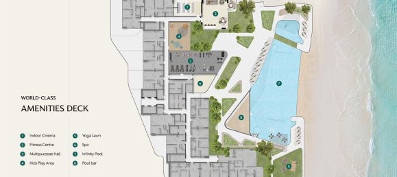 2 bedrooms Apartment in Al Marjan Island, UAE No. 107145 12