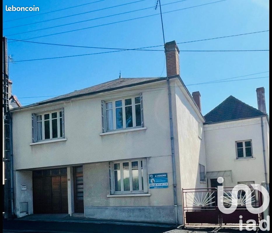 3 غرف نوم تاون هاوس في Villedieu-sur-Indre, France رقم 83142