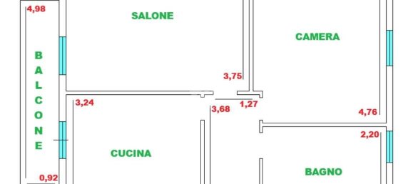 Apartamento de 1 dormitorio en Aprilia, Italy No. 257554 2