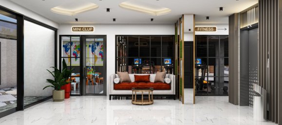 Квартира 1+1 в Аланья, Турция № 20038 8