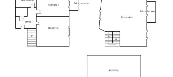 Дуплекс с 2 спальнями в Грас, Франция № 278335 12