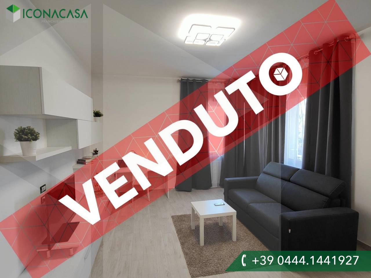 3 rooms Apartment in Vicenza, Italy No. 18545