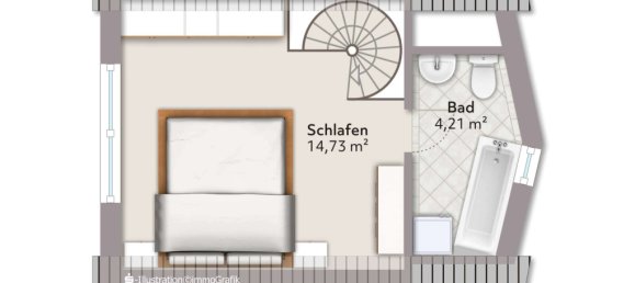 2-Zimmer Doppelhaus in Bad Mergentheim, Germany, Nr. 253976 7