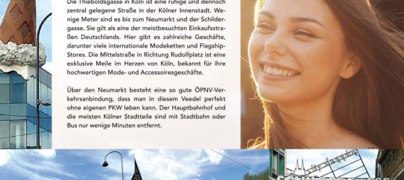 2 rooms Apartment in Cologne, Germany No. 332575 2