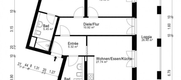 2 غرف نوم شقة في Dahlem, Germany رقم 116541 20