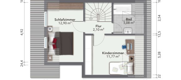 Adosado de 3 dormitorios en Munich, Germany No. 347911 22