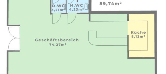 Oficina en Vienna, Austria 89 m² No. 186741 2